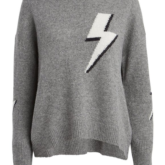 Rails Virgo Cashmere Blend Sweater in Bolted - Picture 2 of 7